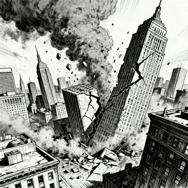 Earthquake Drawings - Created With AI gallery