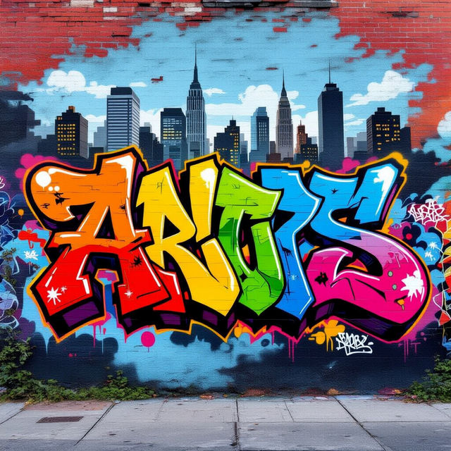 Is Graffiti Art? Explore AI-Generated Graffiti gallery