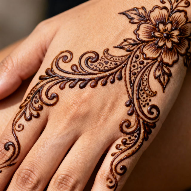 Easy Henna Drawings gallery