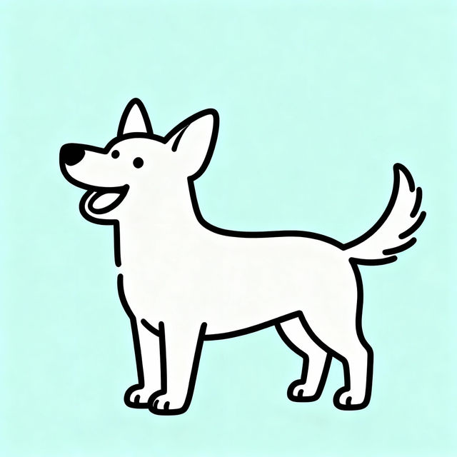 Easy Simple Dog Drawings gallery
