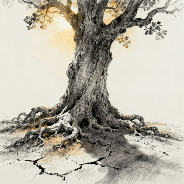 A Drawing Of A Tree gallery