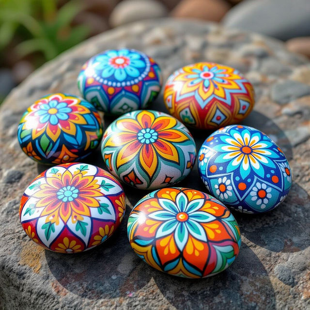 Pictures of Painted Rocks gallery