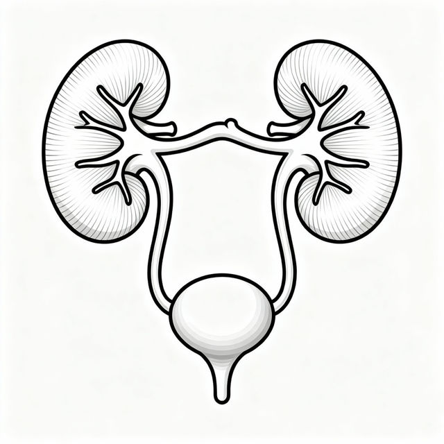 Urinary System Drawings - Created with AI gallery