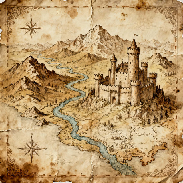 Drawing Maps with AI gallery