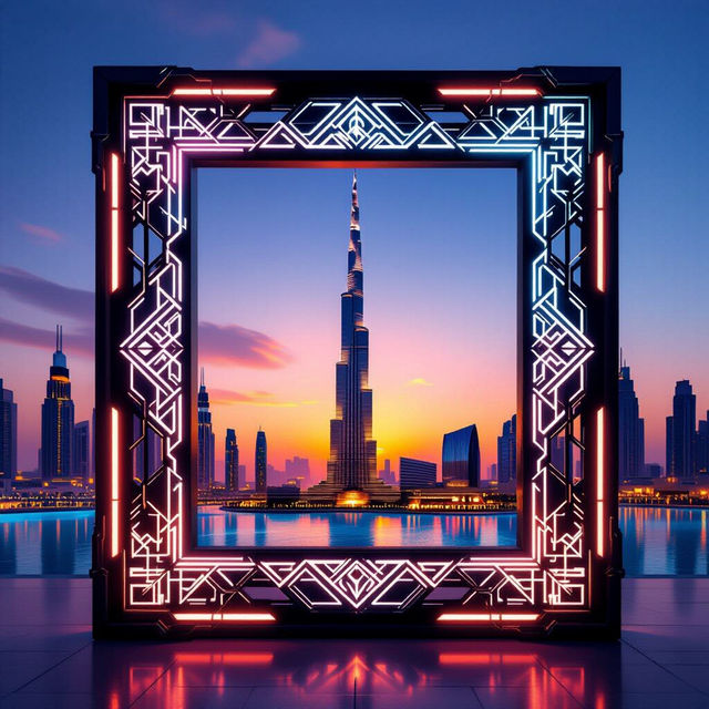 Dubai Picture Frames - AI Generated gallery