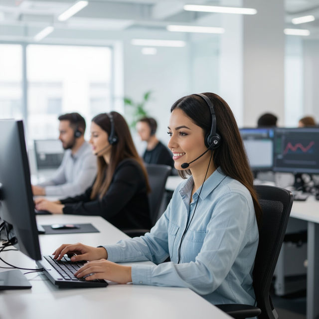 Call Center Images - AI Generated gallery