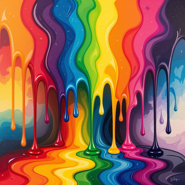 Melting Crayon Art gallery