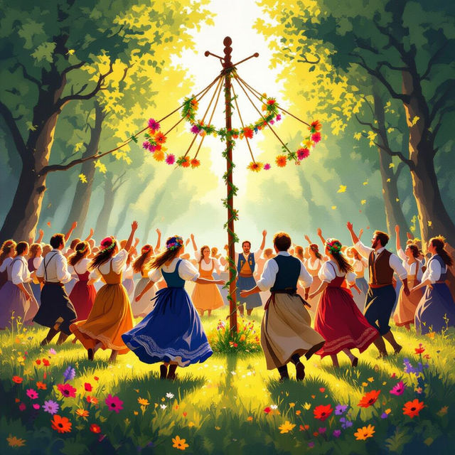 Midsommar Art - AI Generated gallery