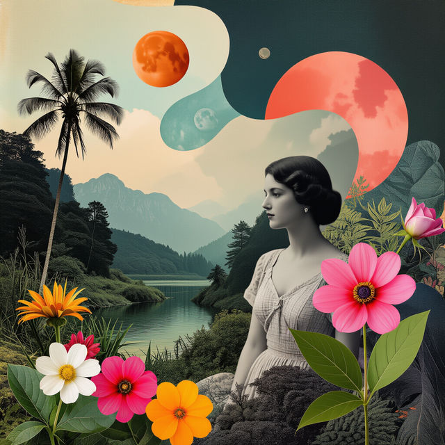 Collage Art Ideas - Made With AI gallery