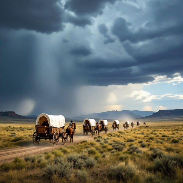Westward Expansion Pictures - AI Generated gallery