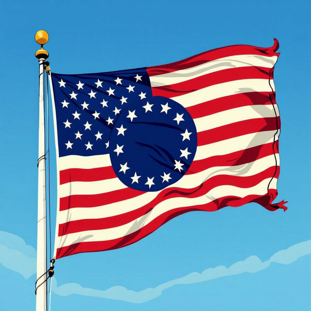 Betsy Ross Flag Images - AI Generated gallery