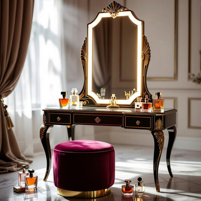 Art Deco Vanity Art gallery