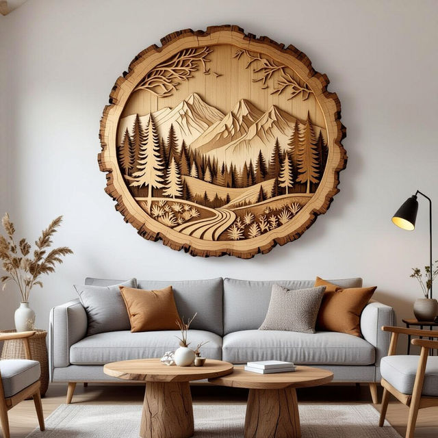 Handmade Wood Wall Art gallery