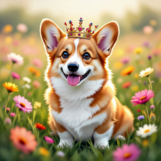 Corgi Art - AI Generated gallery