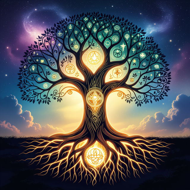 Tree of Life Art - AI Generated gallery