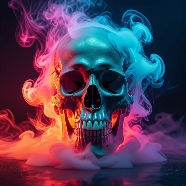 Generate Striking Skull Wallpaper gallery