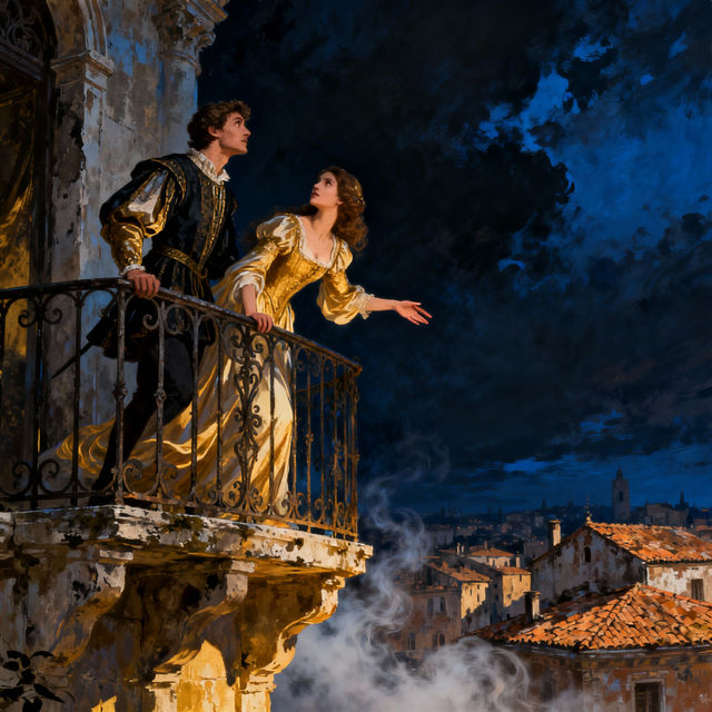 Romeo And Juliet Drawings - AI Generated gallery