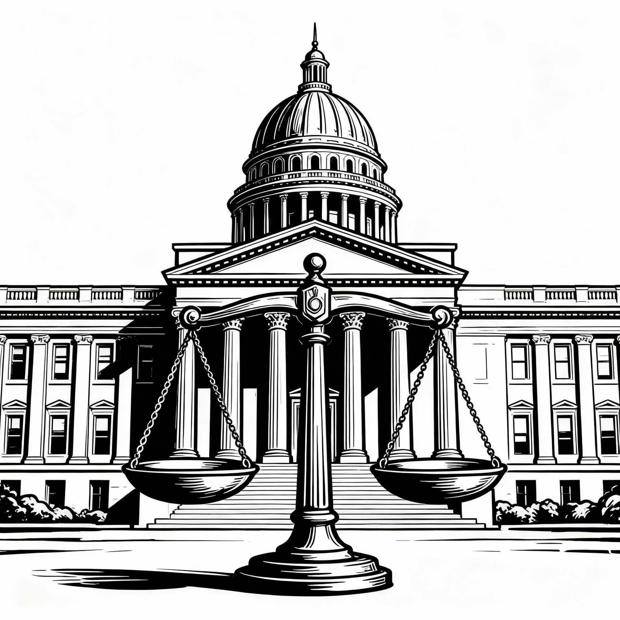 Judicial Branch Drawings - AI Art Gallery