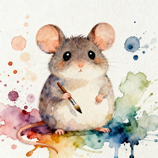 Mouse Animal Drawings - Made With AI gallery