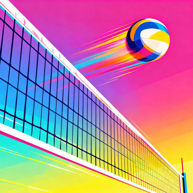 Volleyball Net Drawings - AI Generated Art gallery
