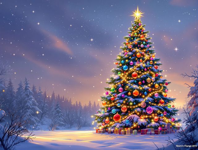 Christmas Tree Drawing & Coloring gallery