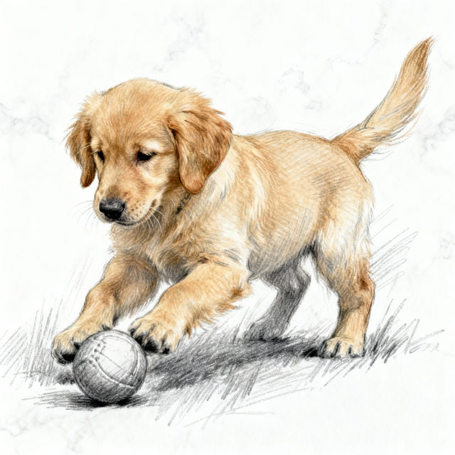 Drawings Of Puppies gallery