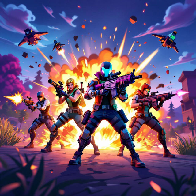 Cool Fortnite Art - Made With AI gallery