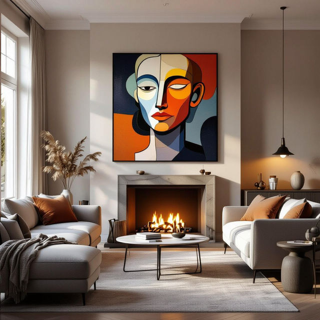 Living Room Pictures - Made With AI gallery