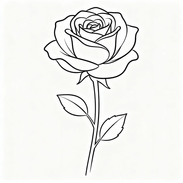 Outline Drawing Easy gallery