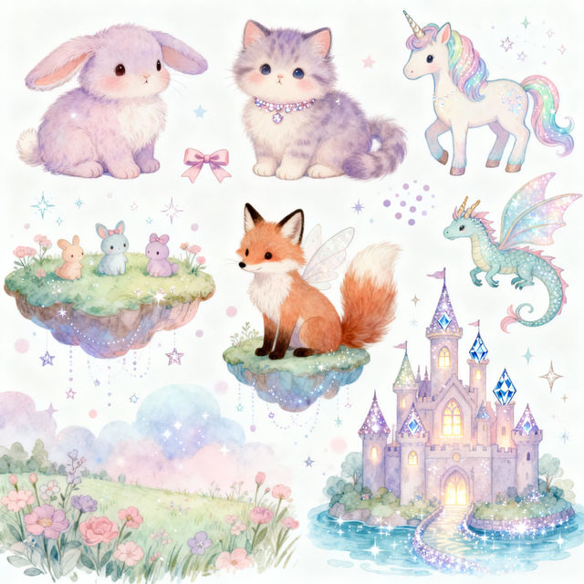 Drawings For Girls - Made With AI gallery