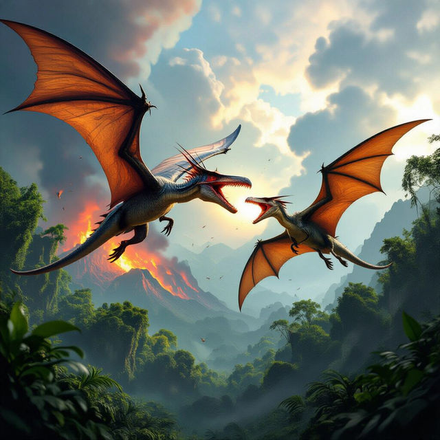 Pteranodon Vs Pterodactyl Pictures gallery