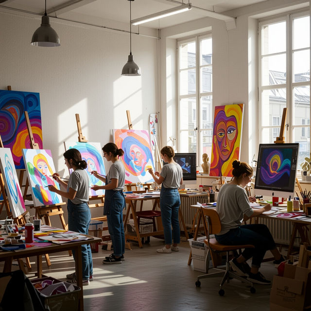 AI Art School Image Generation gallery