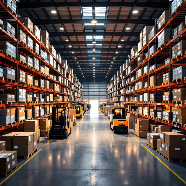 Warehouse Images - AI Generated gallery