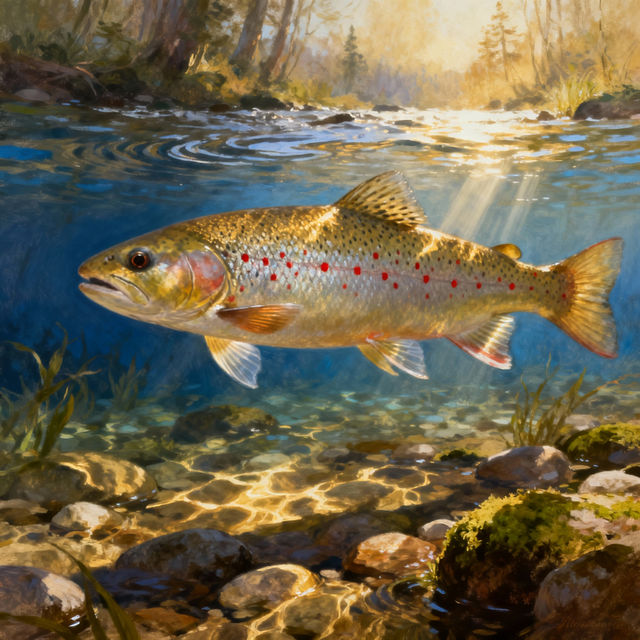 Brook Trout Drawing gallery