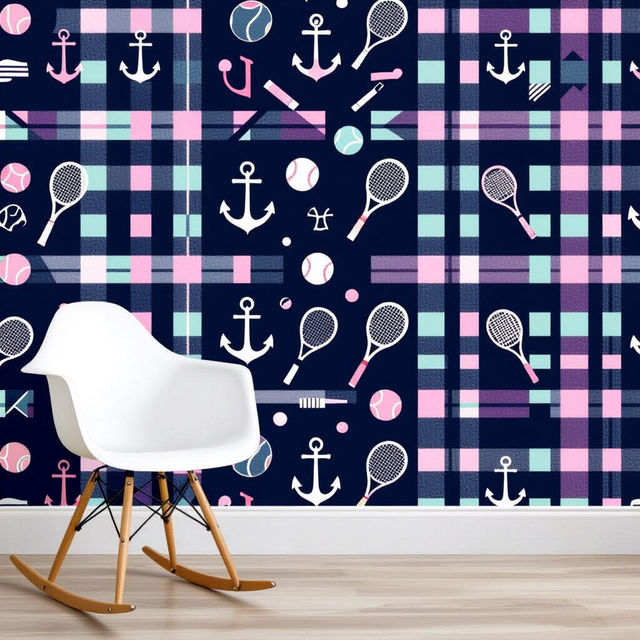 Preppy Wallpaper - Made With AI gallery