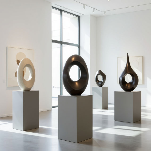 Art Display Stands - Made With AI gallery