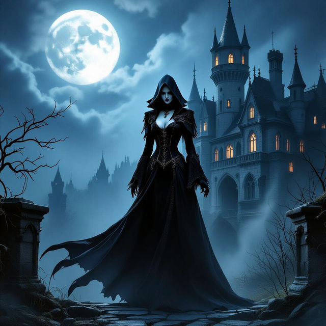 Stunning Vampire Art Created With AI gallery