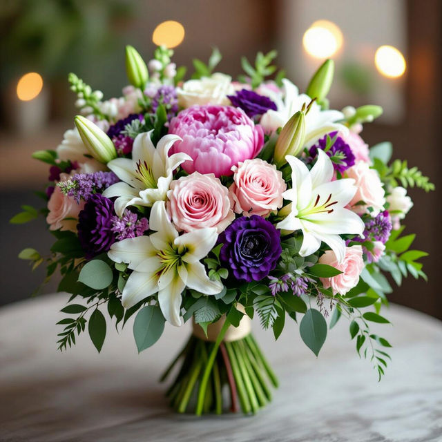 Bouquet Of Flowers Images - Made With AI gallery