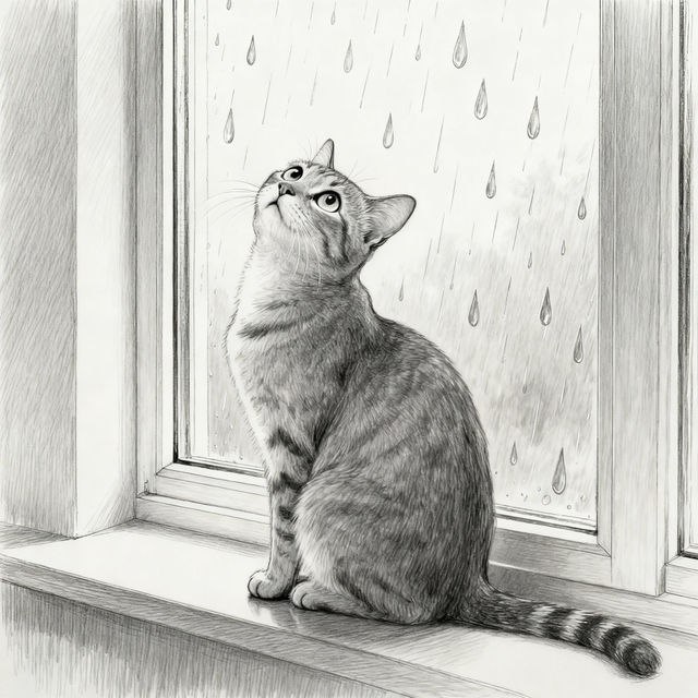 Sketch Of A Cat - AI Generated Art gallery