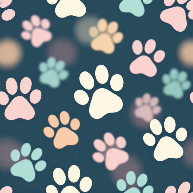 Paw Print Wallpapers - Made With AI gallery