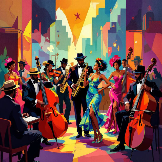 Explore Harlem Renaissance Art with AI gallery