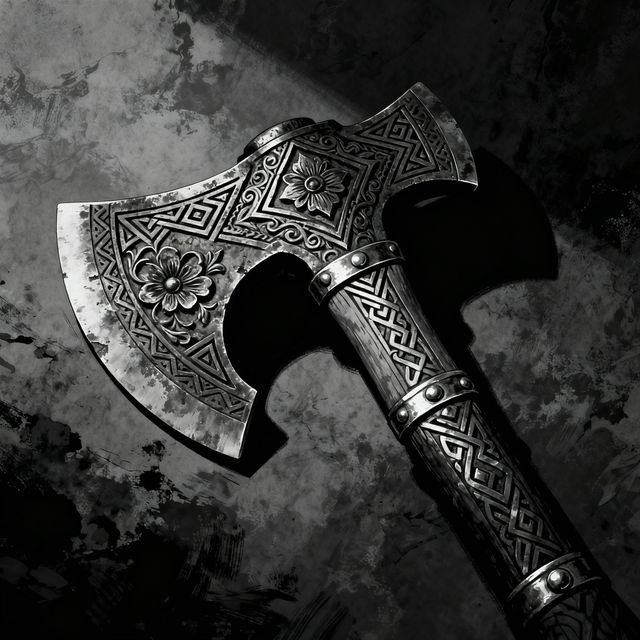 Drawing Hatchet Art - AI Generated gallery