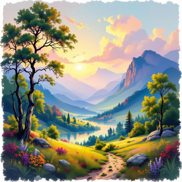 Giclee Fine Art Prints - AI Generated gallery