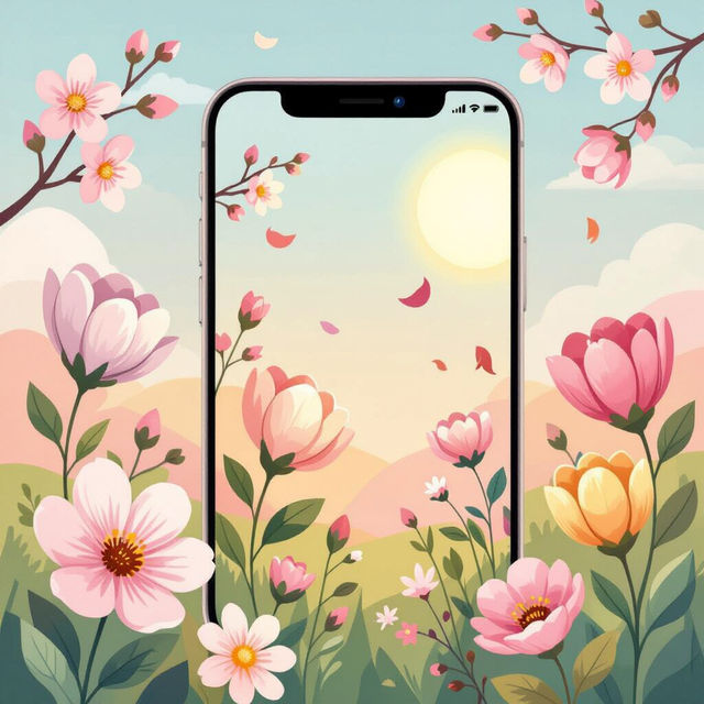 Aesthetic iPhone Spring Wallpapers gallery