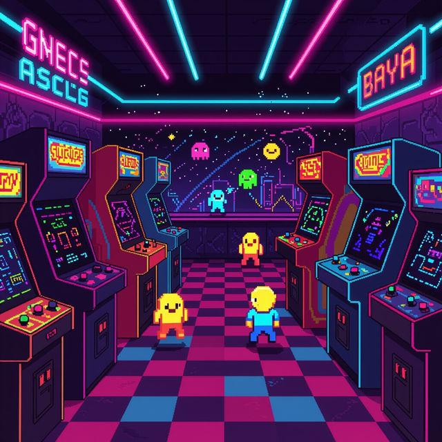 Arcade Pictures - Made With AI gallery