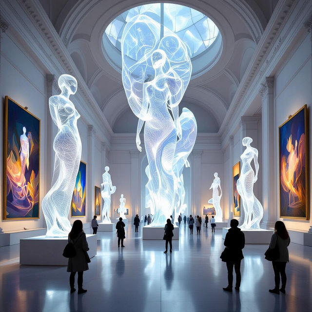The Art Museum - AI Generated Art gallery