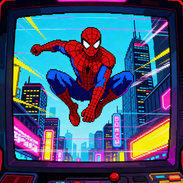 Spider-Man Pixel Art gallery