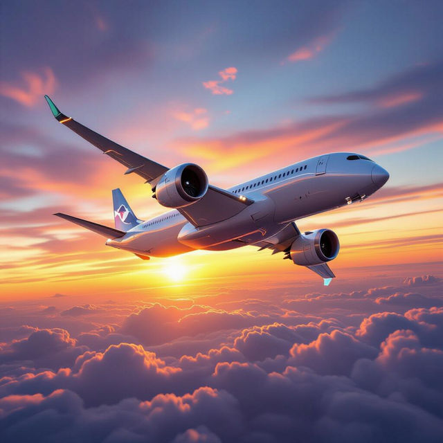 Picture Of A Plane - Generated By AI gallery