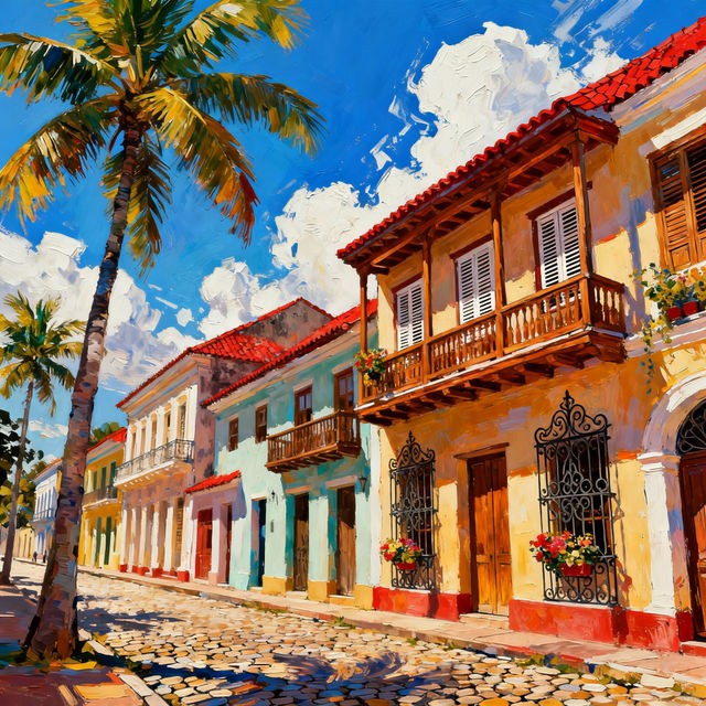 Puerto Rico Drawings - AI Generated Art gallery