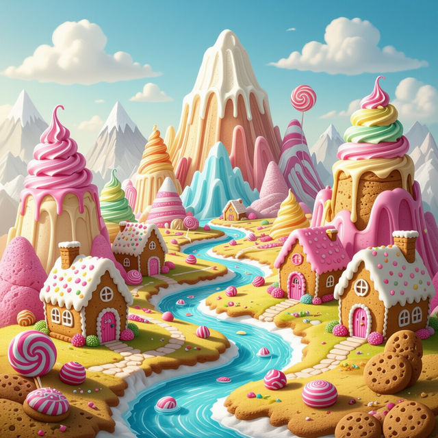 Dessert Drawings - Made With AI gallery